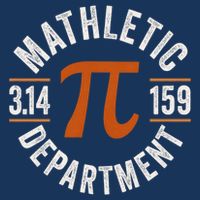 Pi Teacher Mathletic Department Vintage 3.14 Pi day Mousepad