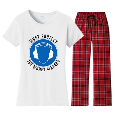 Protect The Money Makers Women's Flannel Pajama Set