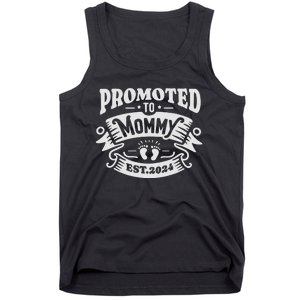 Promoted To Mommy 2024 Cute Tank Top