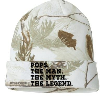 POPS THE MAN THE MYTH THE LEGEND Fathers Day Gift Grandpa Kati Licensed 12" Camo Beanie