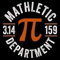 Pi Teacher Mathletic Department Vintage 3.14 Pi Day Button