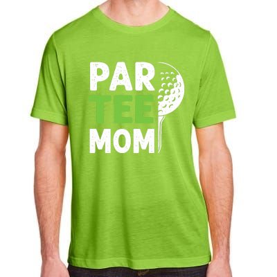 Par Tee Mom Funny Golf Pun Vintage Golfing Quote Party Retro Premium Adult ChromaSoft Performance T-Shirt