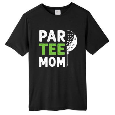 Par Tee Mom Funny Golf Pun Vintage Golfing Quote Party Retro Premium Tall Fusion ChromaSoft Performance T-Shirt