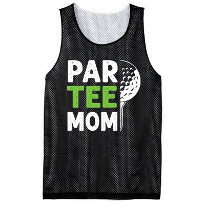 Par Tee Mom Funny Golf Pun Vintage Golfing Quote Party Retro Premium Mesh Reversible Basketball Jersey Tank