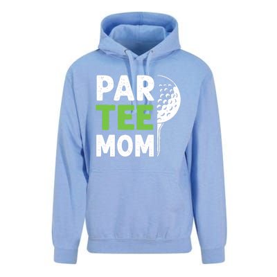 Par Tee Mom Funny Golf Pun Vintage Golfing Quote Party Retro Premium Unisex Surf Hoodie