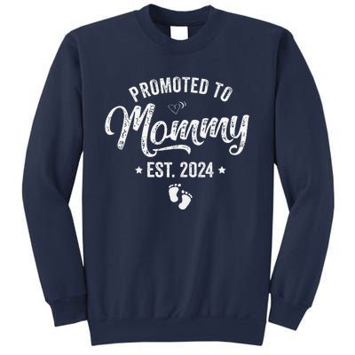 Promoted To Mommy Est 2024 Soon To Be Mom 2024 MotherS Day Sweatshirt