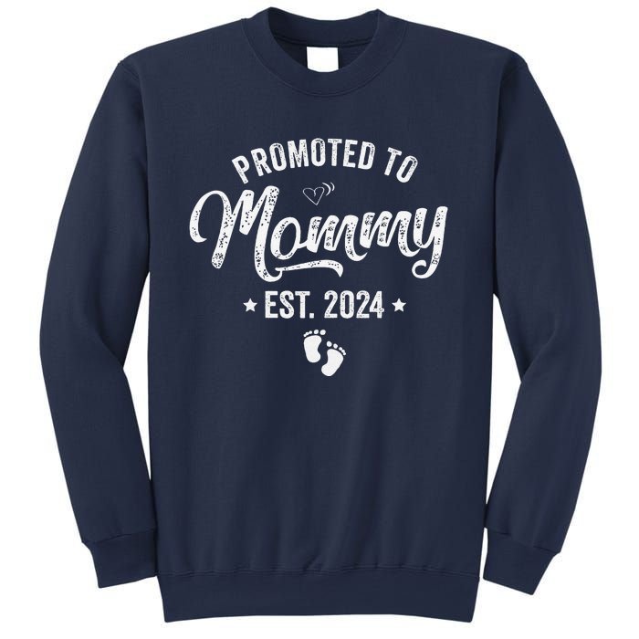 Promoted To Mommy Est 2024 Soon To Be Mom 2024 MotherS Day Sweatshirt