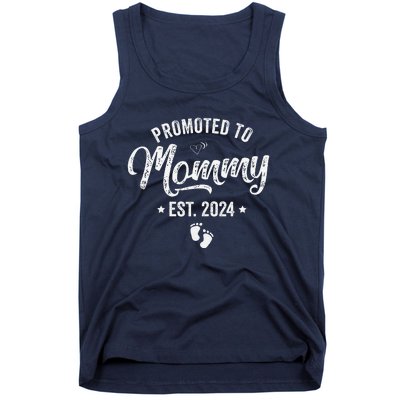 Promoted To Mommy Est 2024 Soon To Be Mom 2024 MotherS Day Tank Top