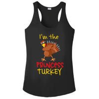 Princess Turkey Matching Family Group Thanksgiving Party Ladies PosiCharge Competitor Racerback Tank