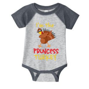 Princess Turkey Matching Family Group Thanksgiving Party Infant Baby Jersey Bodysuit