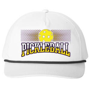 Pickleball Trendy Modern Gift Snapback Five-Panel Rope Hat