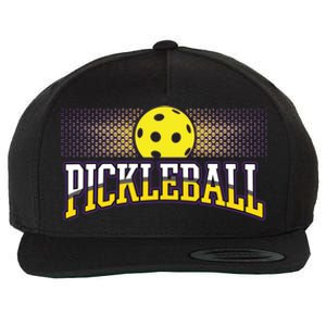 Pickleball Trendy Modern Gift Wool Snapback Cap