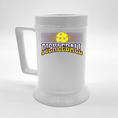 Pickleball Trendy Modern Gift Beer Stein