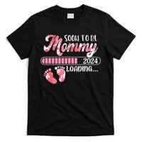 Promoted To Mommy Est 2024 New Mom First Mommy T-Shirt