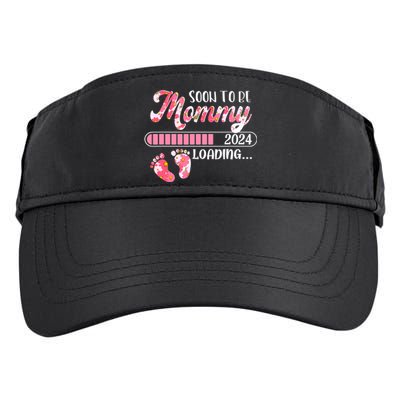 Promoted To Mommy Est 2024 New Mom First Mommy Adult Drive Performance Visor