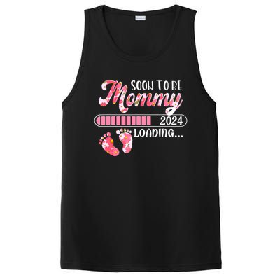 Promoted To Mommy Est 2024 New Mom First Mommy PosiCharge Competitor Tank