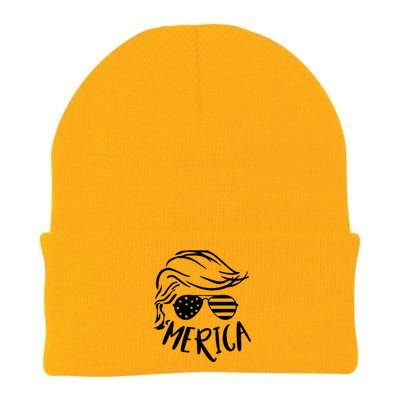 President Trump Merica Great Gift Knit Cap Winter Beanie