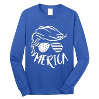 President Trump Merica Great Gift Long Sleeve Shirt