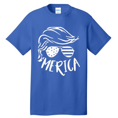 President Trump Merica Great Gift Tall T-Shirt