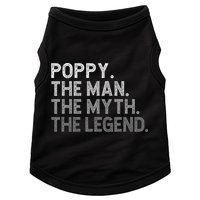 POPPY The Man The Myth The Legend Father's Day Funny Doggie Tank
