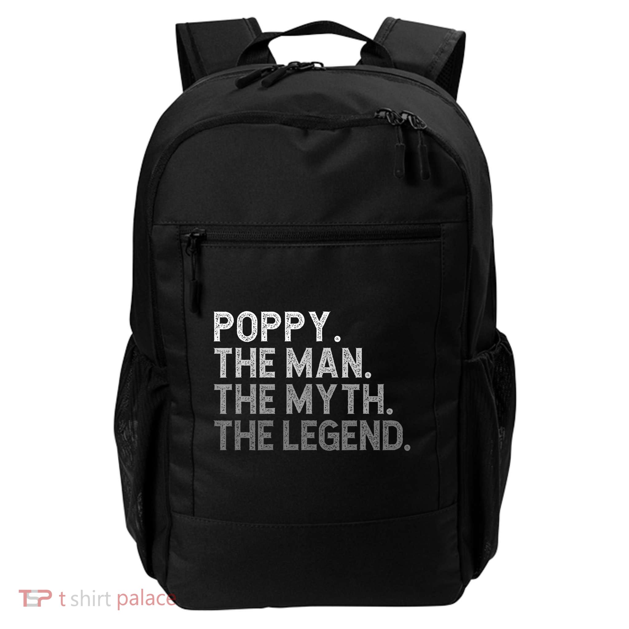 POPPY The Man The Myth The Legend Father's Day Funny Backpack