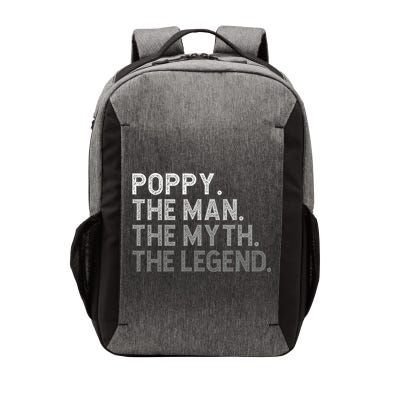 POPPY The Man The Myth The Legend Father's Day Funny Vector Backpack