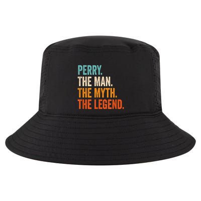 Perry The Man The Myth The Legend First Name Perry Cool Comfort Performance Bucket Hat