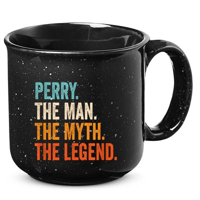Perry The Man The Myth The Legend First Name Perry 15oz Campfire Ceramic Mug