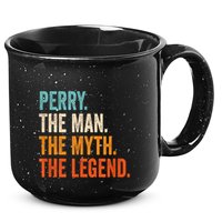 Perry The Man The Myth The Legend First Name Perry 15oz Campfire Ceramic Mug