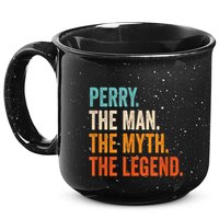 Perry The Man The Myth The Legend First Name Perry 15oz Campfire Ceramic Mug
