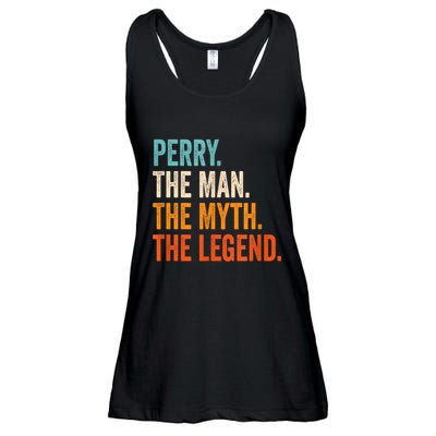 Perry The Man The Myth The Legend First Name Perry Ladies Essential Flowy Tank