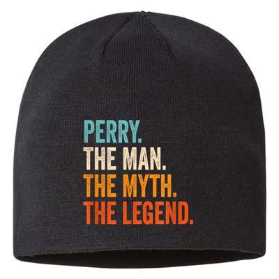 Perry The Man The Myth The Legend First Name Perry Sustainable Beanie
