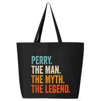 Perry The Man The Myth The Legend First Name Perry 25L Jumbo Tote
