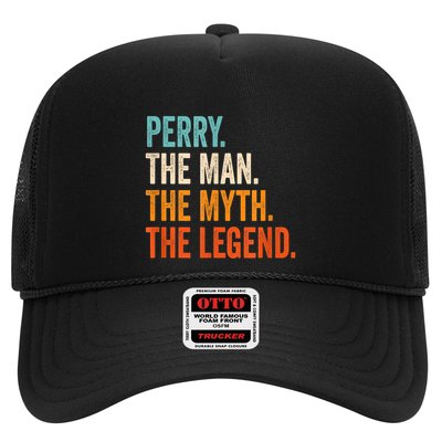 Perry The Man The Myth The Legend First Name Perry Trucker Hat