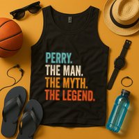Perry The Man The Myth The Legend First Name Perry Tank Top