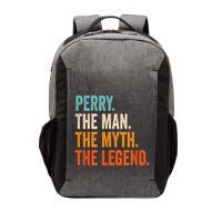 Perry The Man The Myth The Legend First Name Perry Vector Backpack