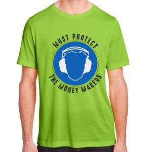 Protect The Money Makers Bold Statement Design Adult ChromaSoft Performance T-Shirt