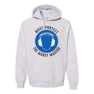 Protect The Money Makers Bold Statement Design Premium Hoodie