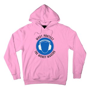 Protect The Money Makers Bold Statement Design Hoodie