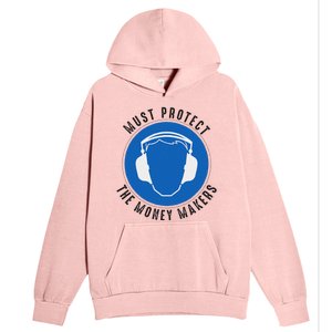 Protect The Money Makers Bold Statement Design Urban Pullover Hoodie