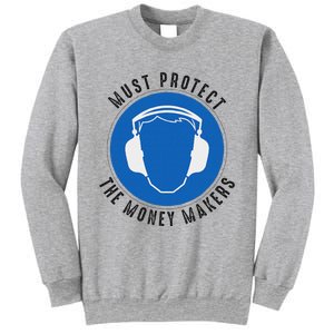 Protect The Money Makers Bold Statement Design Sweatshirt