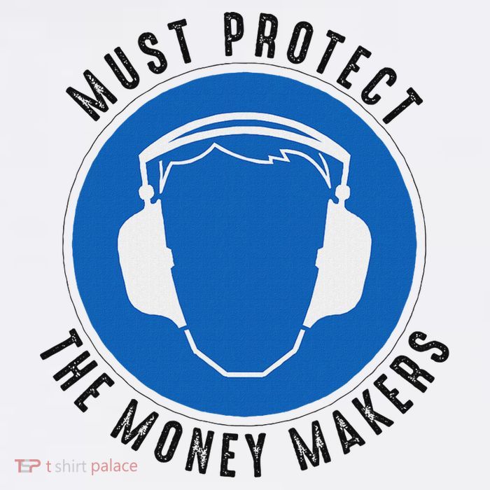 Protect The Money Makers Bold Statement Design High Crown Mesh Back Trucker Hat