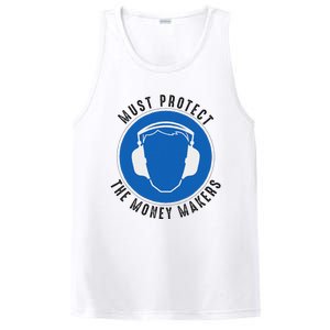 Protect The Money Makers Bold Statement Design PosiCharge Competitor Tank