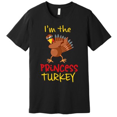 Princess Turkey Matching Family Group Thanksgiving Party Premium T-Shirt