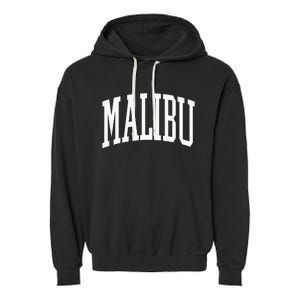 Preppy Trendy Malibu California Garment-Dyed Fleece Hoodie