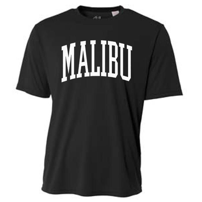 Preppy Trendy Malibu California Cooling Performance Crew T-Shirt