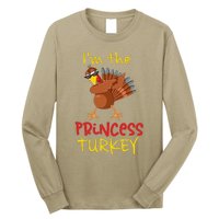 Princess Turkey Matching Family Group Thanksgiving Party Long Sleeve Shirt