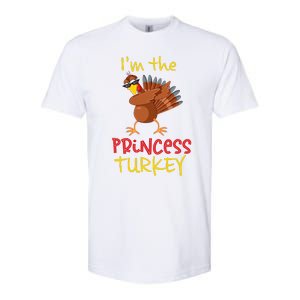 Princess Turkey Matching Family Group Thanksgiving Party Softstyle CVC T-Shirt