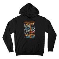 PE Teacher Mentor Physical Education Teacher Hoodie