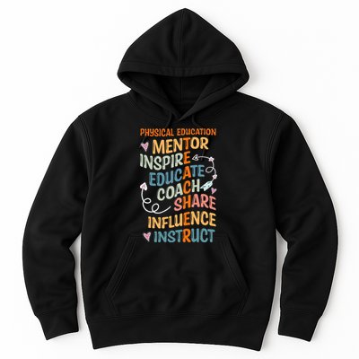 PE Teacher Mentor Physical Education Teacher Hoodie